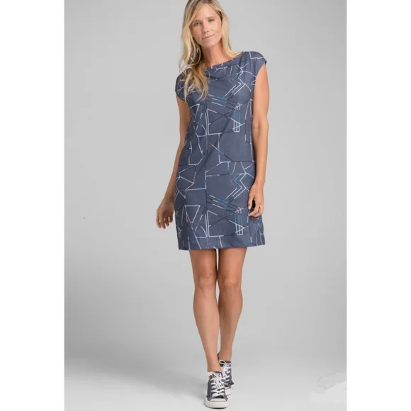 prana t shirt dress Prana Daydream Purple Shift T-shirt Dress